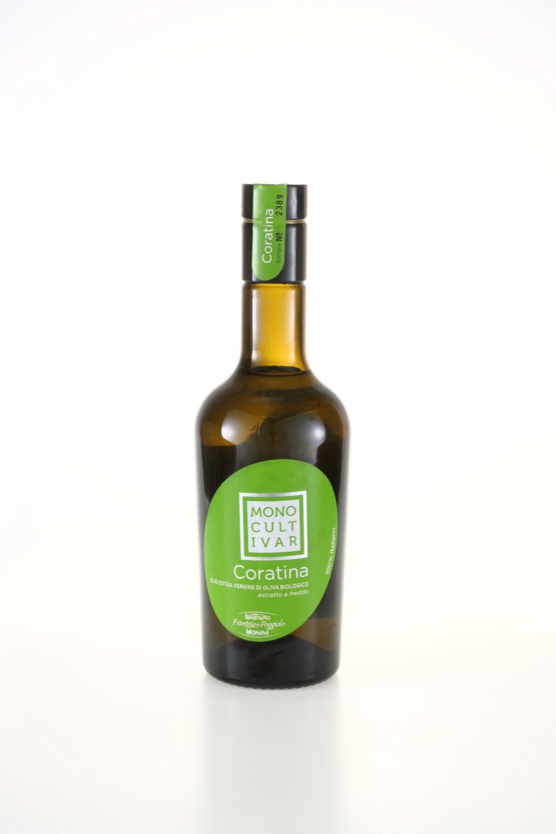 Monini Monocultivar Coratina Bio extra virgin olive oil